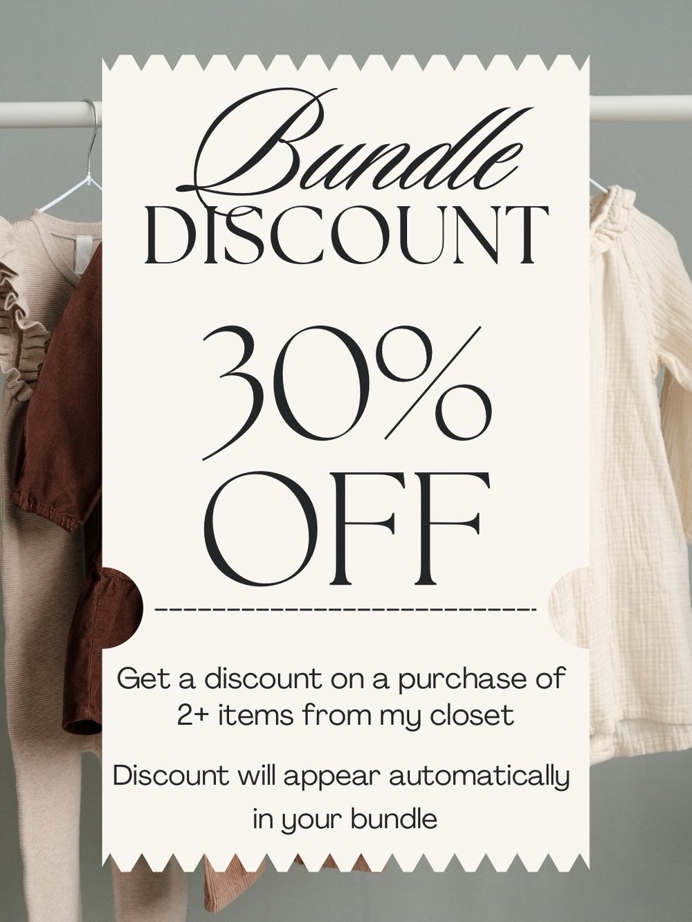 30% BUNDLE DISCOUNT